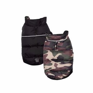 New Hip Doggie reversible camo dog vest